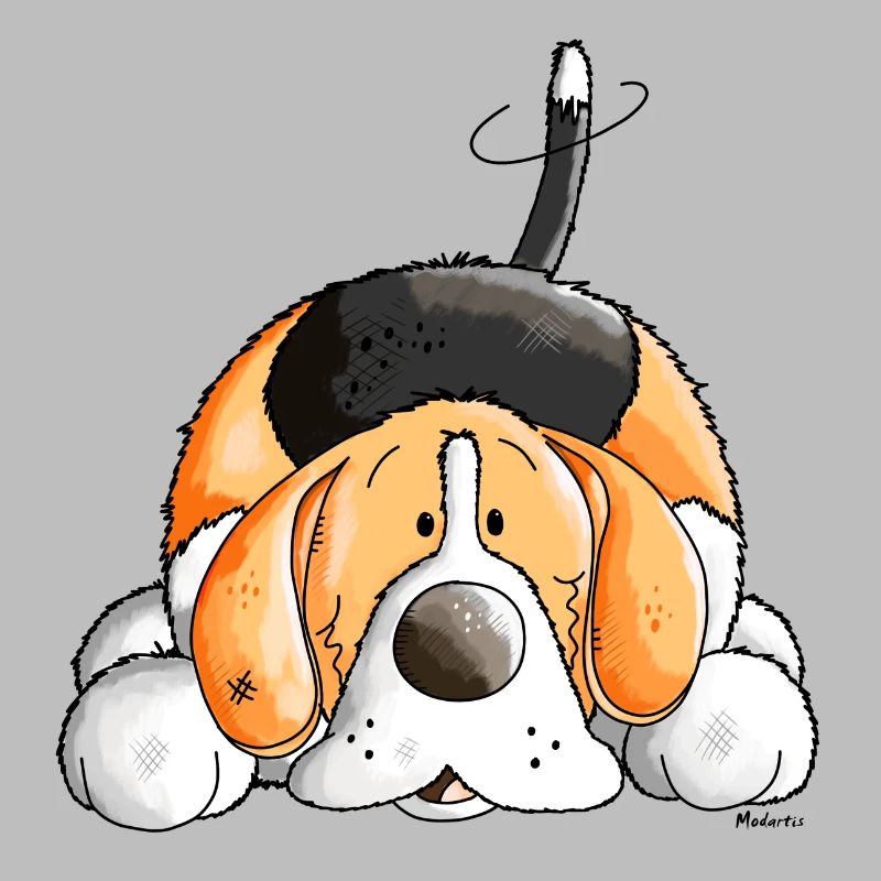 Verträumter Beagle
