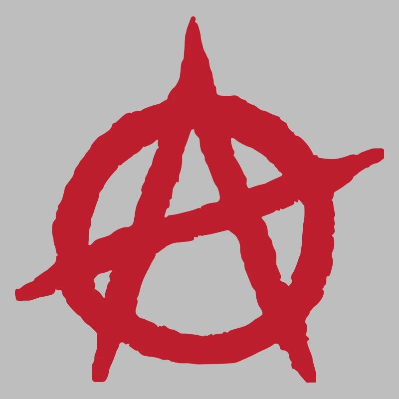 sticker anarchy symbol grunge style gift idea