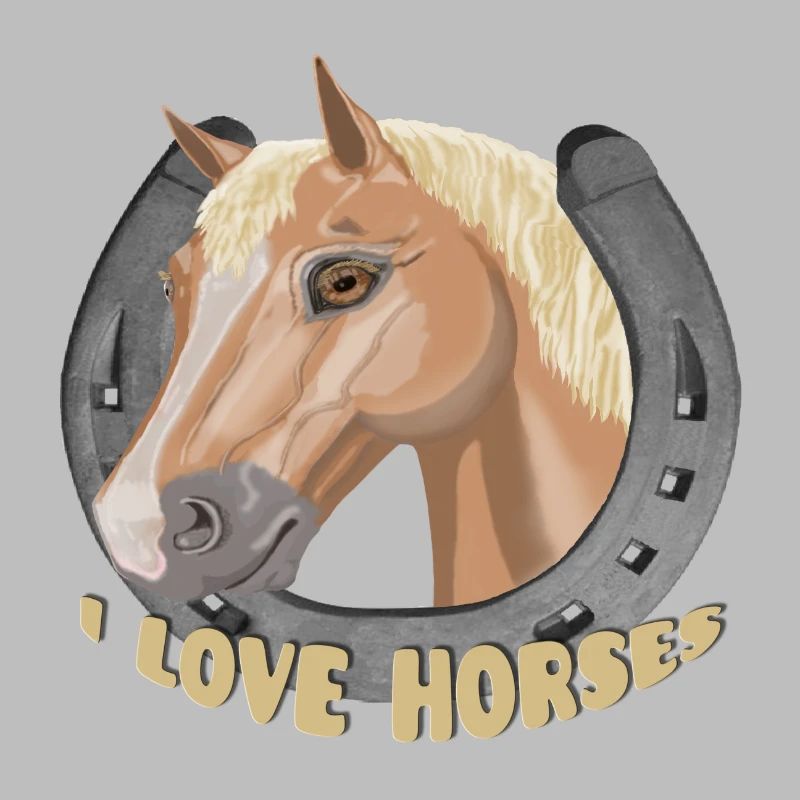 Ich liebe Pferde Pferd Pferd