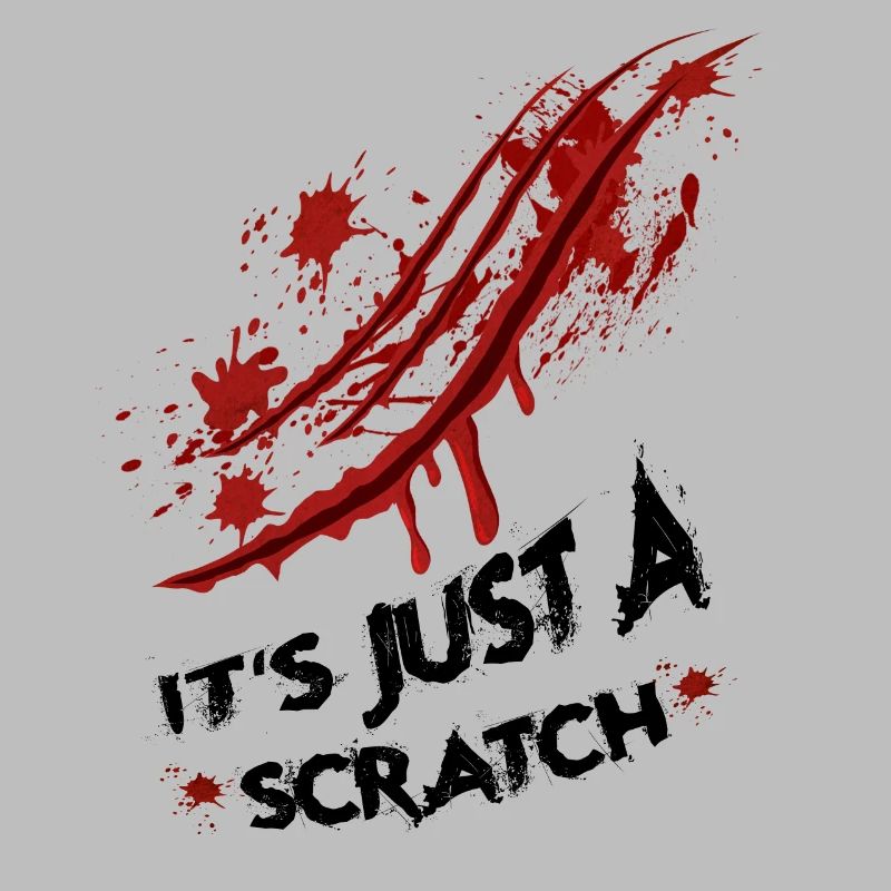 Nur ein Kratzer - Just a scratch