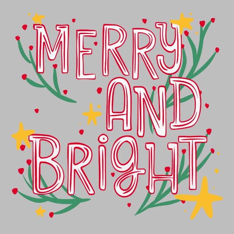 Merry and Bright Festive Script