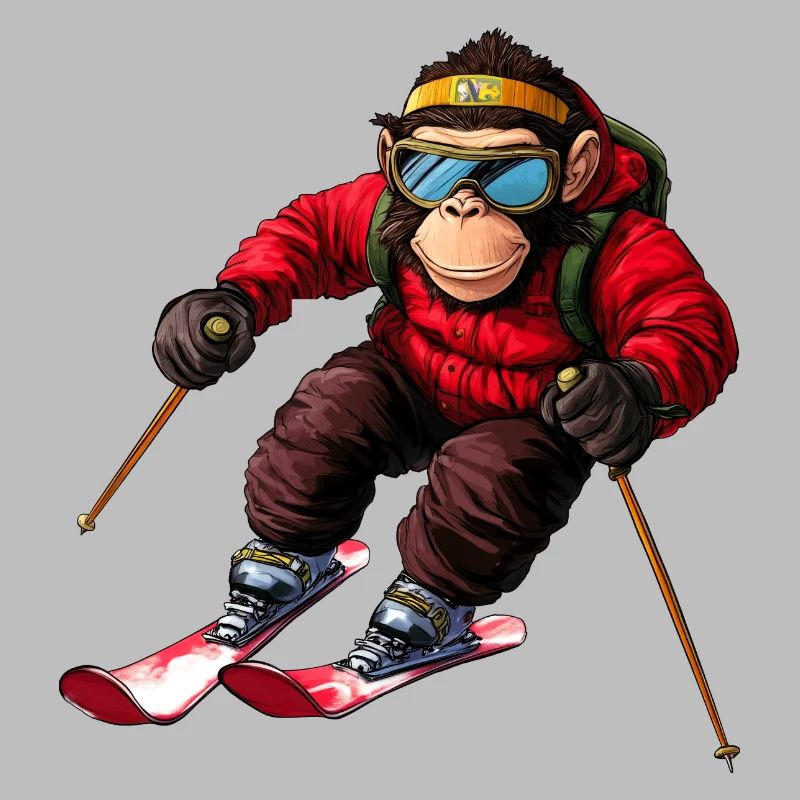 Singe de ski