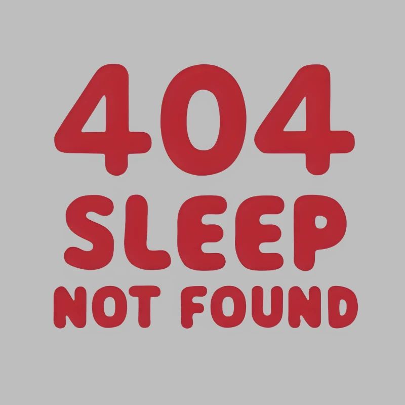 404 : Sommeil introuvable
