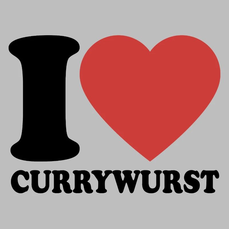 J’aime Currywurst - Cœur - Restauration rapide
