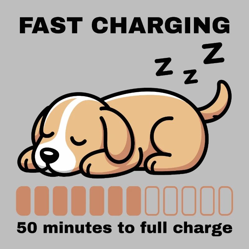 Powernap Hund – Fast Charging