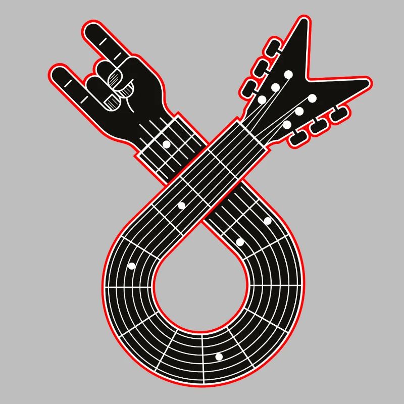 Guitar Loop with Finger Horns