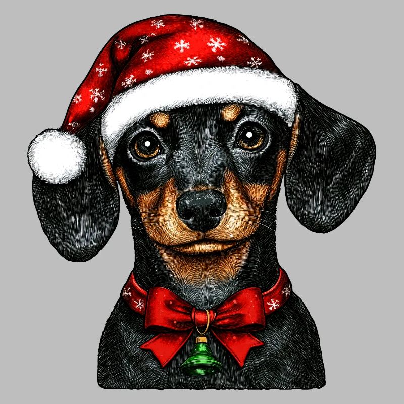Weihnachten Dackel