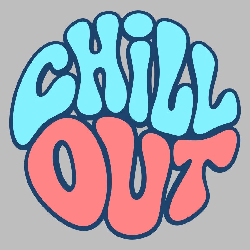 Chill Out Typography Colors Selectable