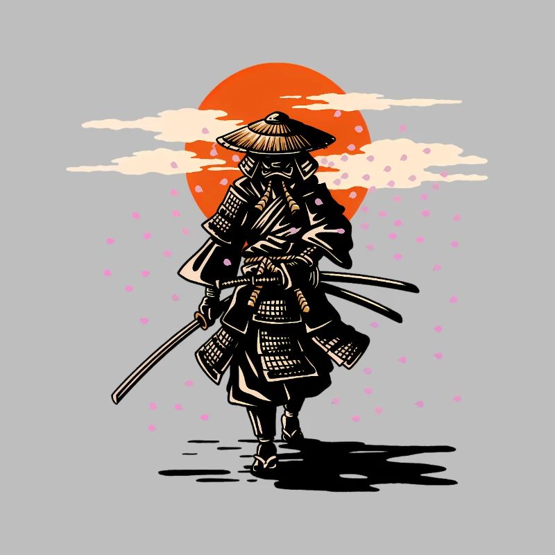 Samouraï Soleil et Sakura