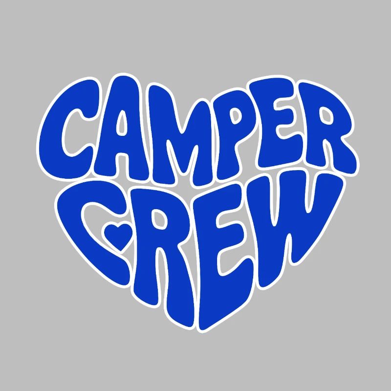 Équipe camping-campeur