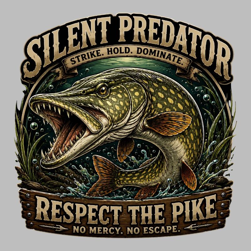 Silent Predator – Conception agressive de pêche au brochet