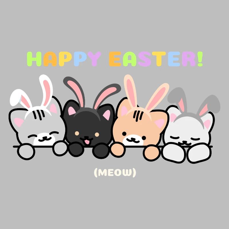 Cats with Rabbit Ear Bands