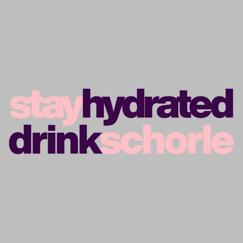 Restez hydraté - buvez du spritzer