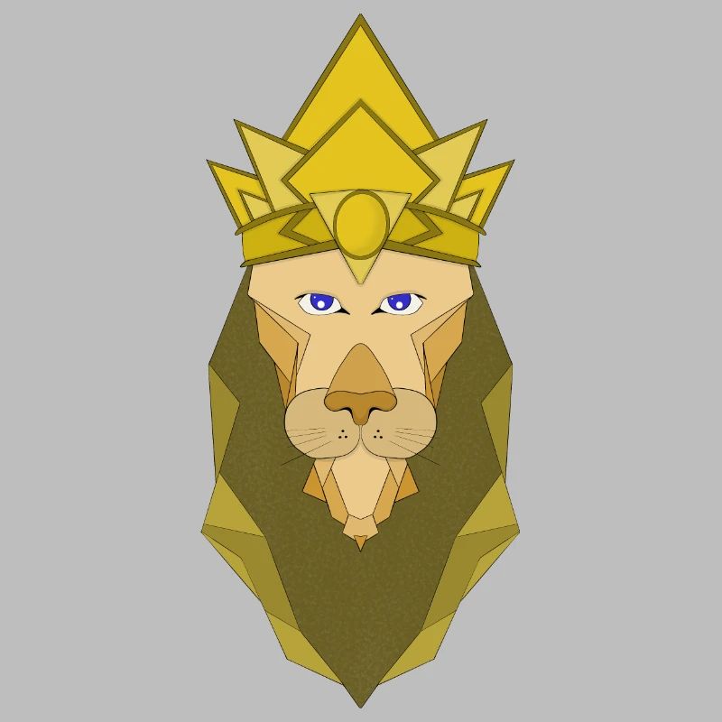 Polygonaler Kaiserlöwe