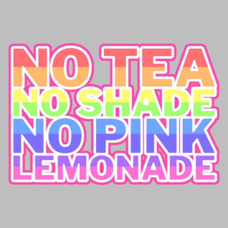 Pas de thé, pas de teinte, pas de limonade rose (mèmes RPDR)