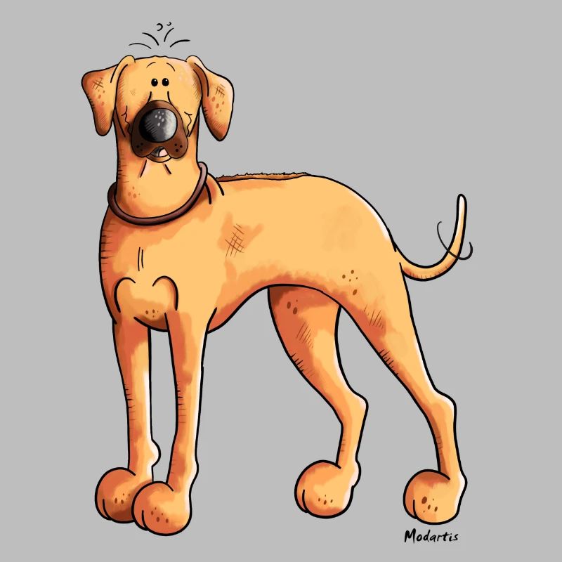 Süßer Rhodesian Ridgeback