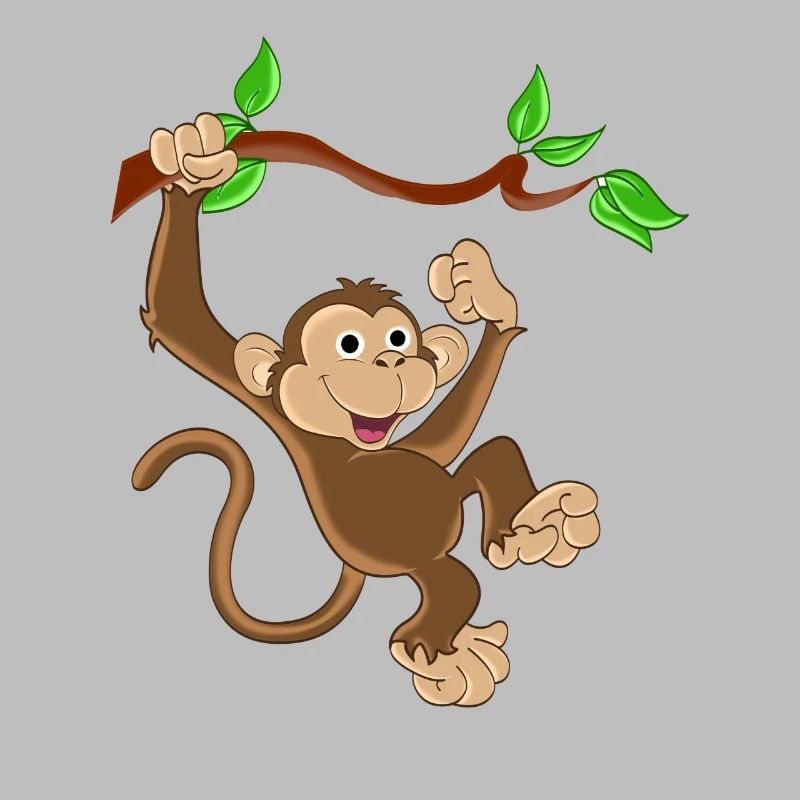 Lustiger Affe