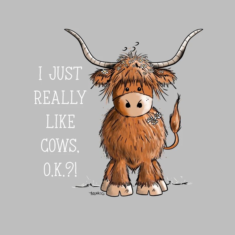 Juste vraiment comme les vaches Scottish Highland Cattle