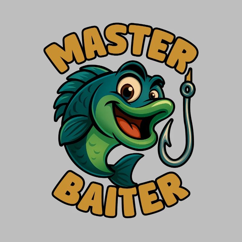 Master Baiter – jeu de mots amusant sur la pêche