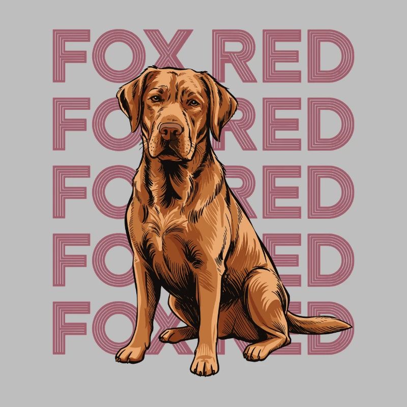 Fox Red Labrador Portrait