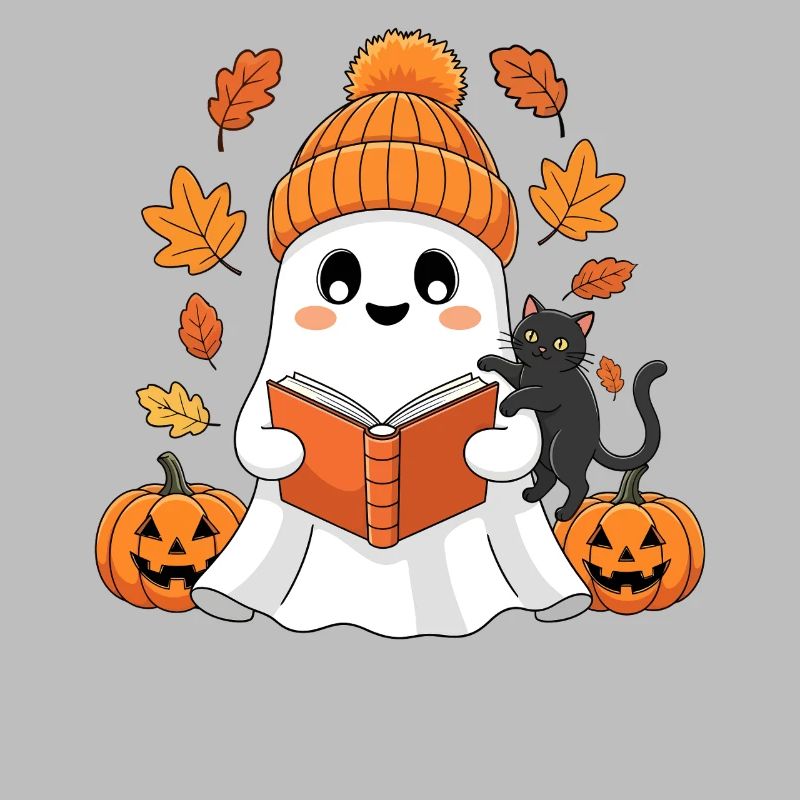 Herbstgeist Leseabend mit Katze