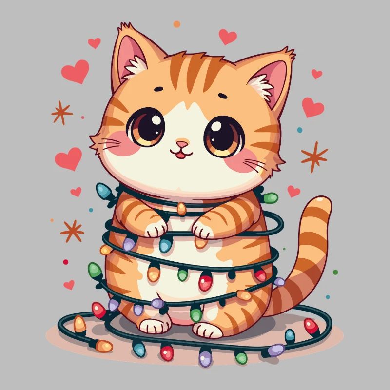 Chat de Noël