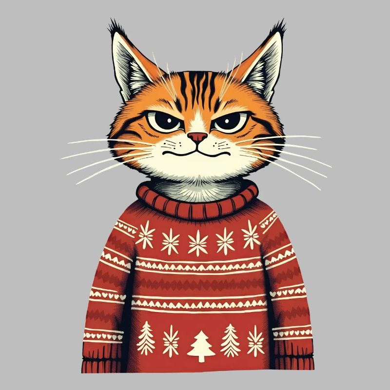 Chat de Noël
