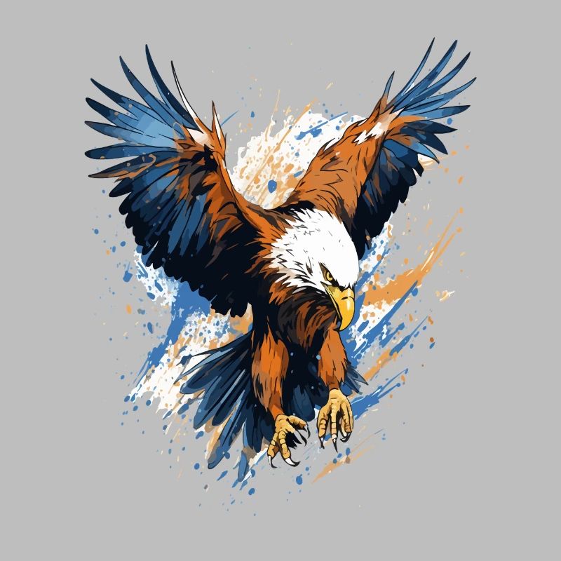 Aigle orageux Splash Art