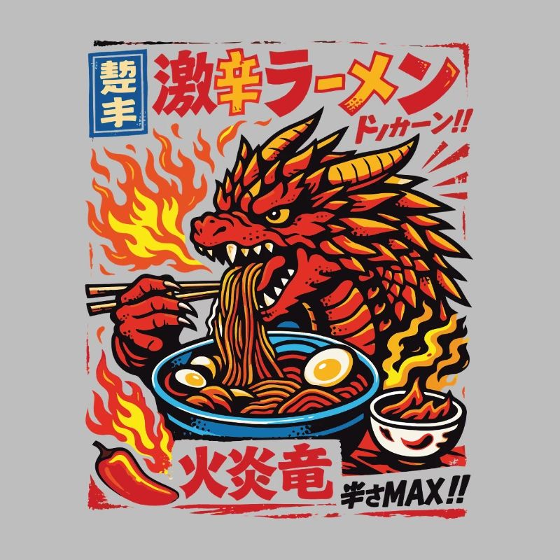 Dragons | Ramen | Soupe de nouilles | Extra épicé