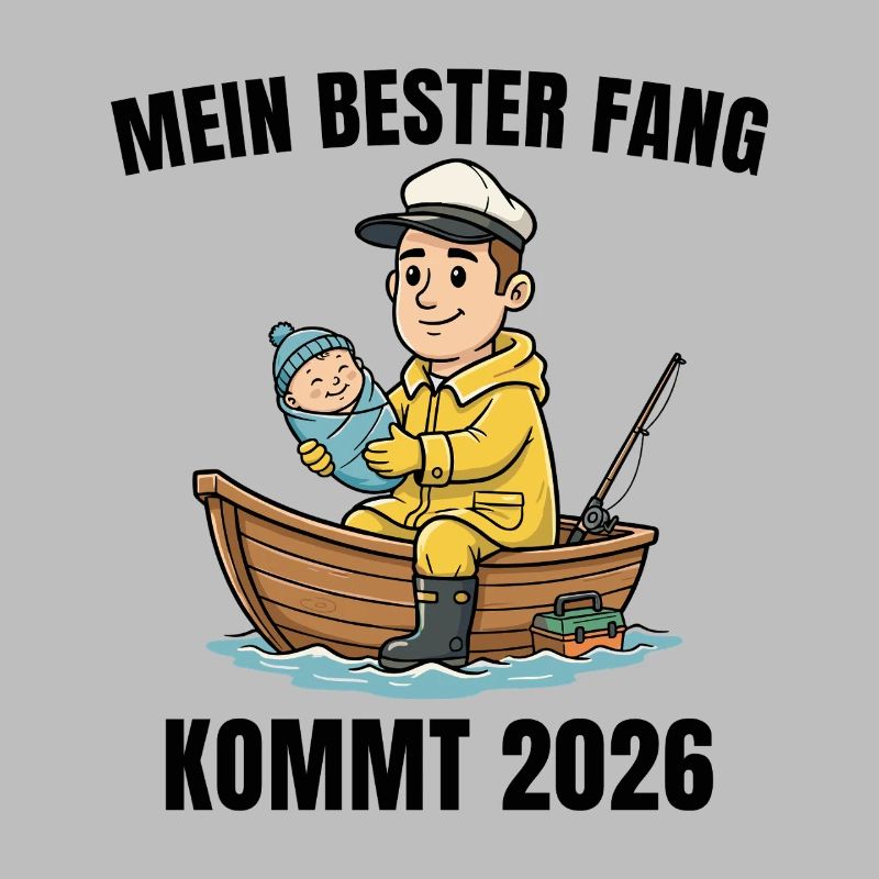Vaterschaft 2026 Angler Werdender Papa