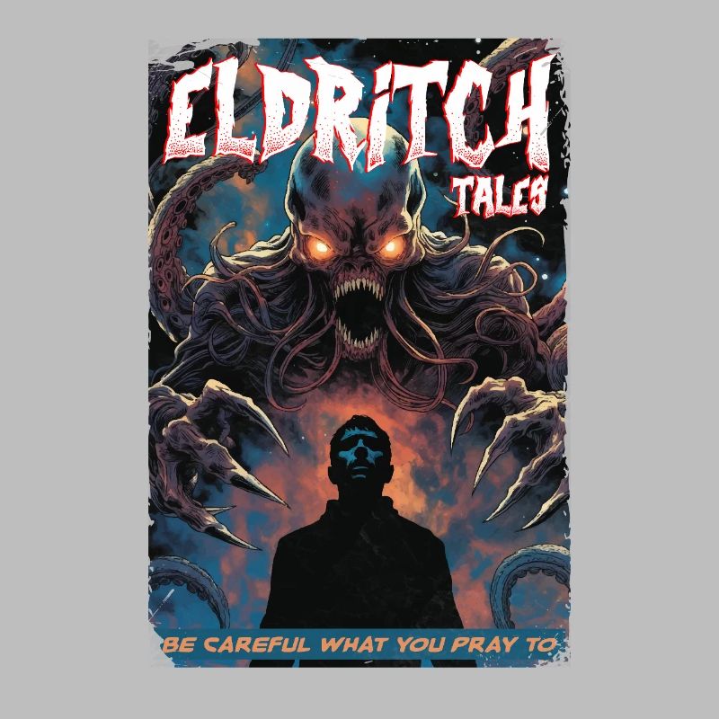 Eldritch Tales Tentacle Shadow Tee
