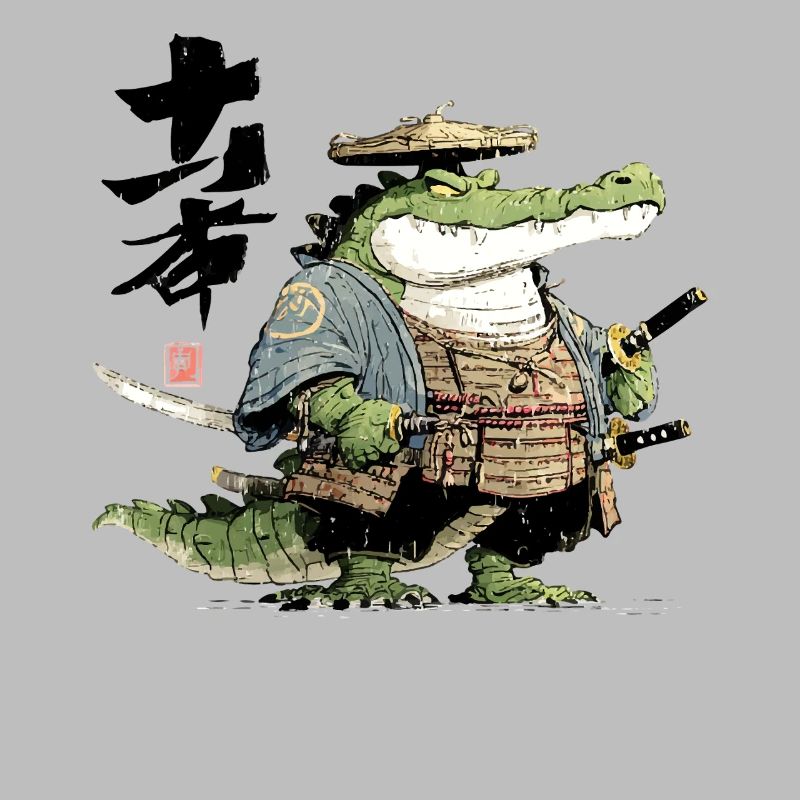 Alligator Samurai Duelist