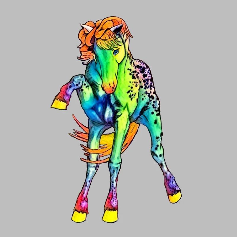 neon Pferd
