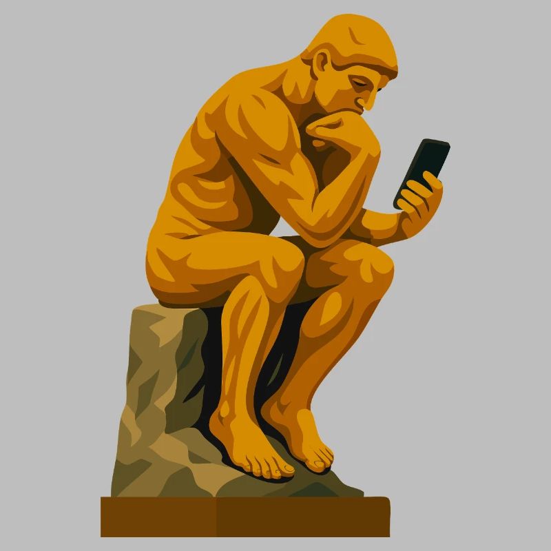 Le Penseur (connecté)