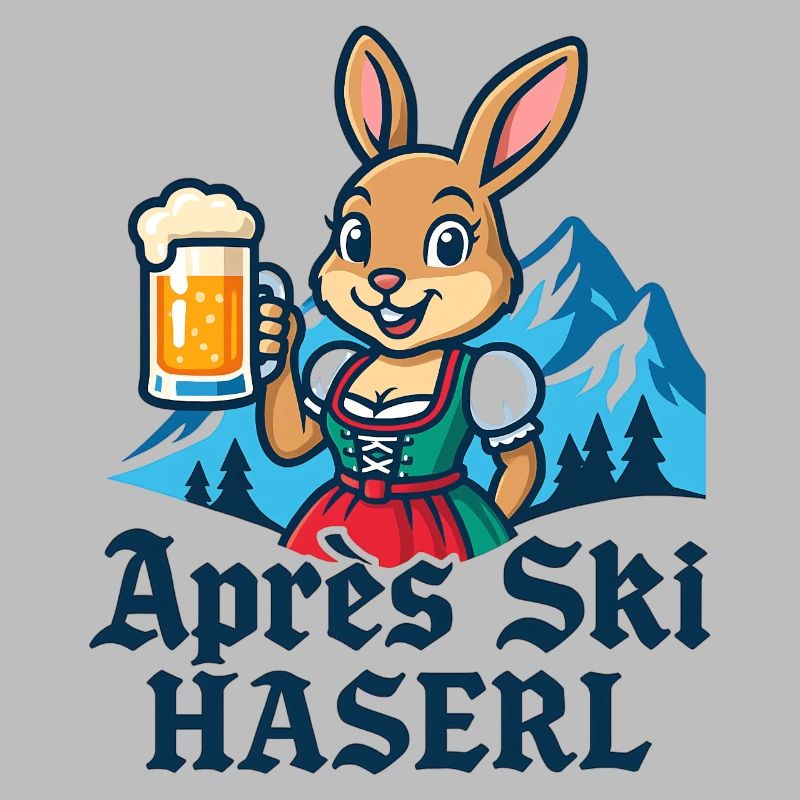 Apres Ski Haserl Dirndl Bier