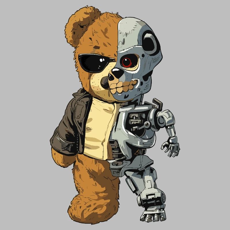 Bärenroboter Cyborg