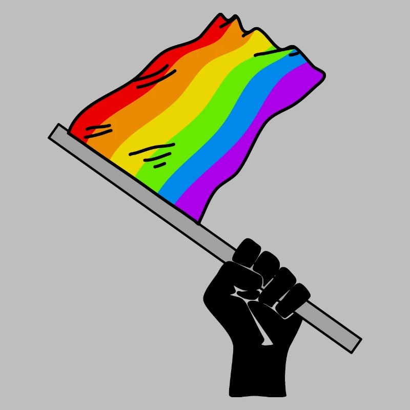 Pride month arc-en-ciel drapeau Faust
