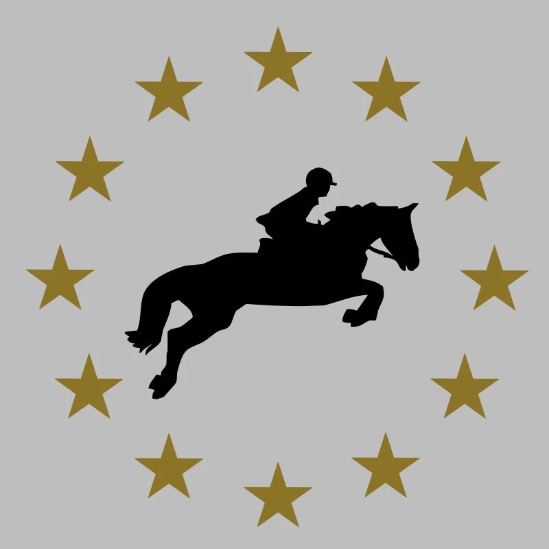 Cheval de saut d'obstacles & Étoiles