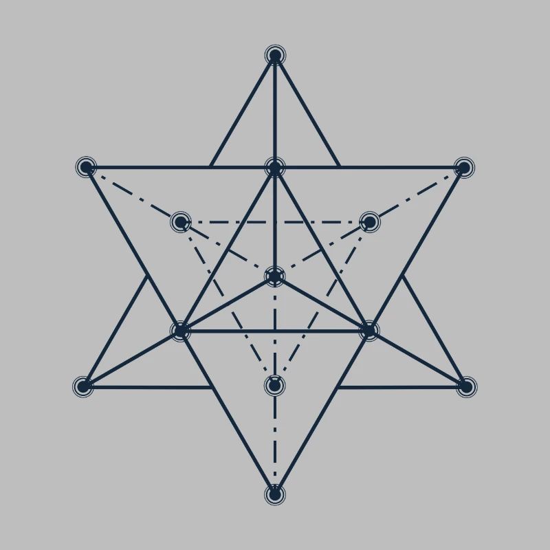 Abstraktes stellares geometrisches Design