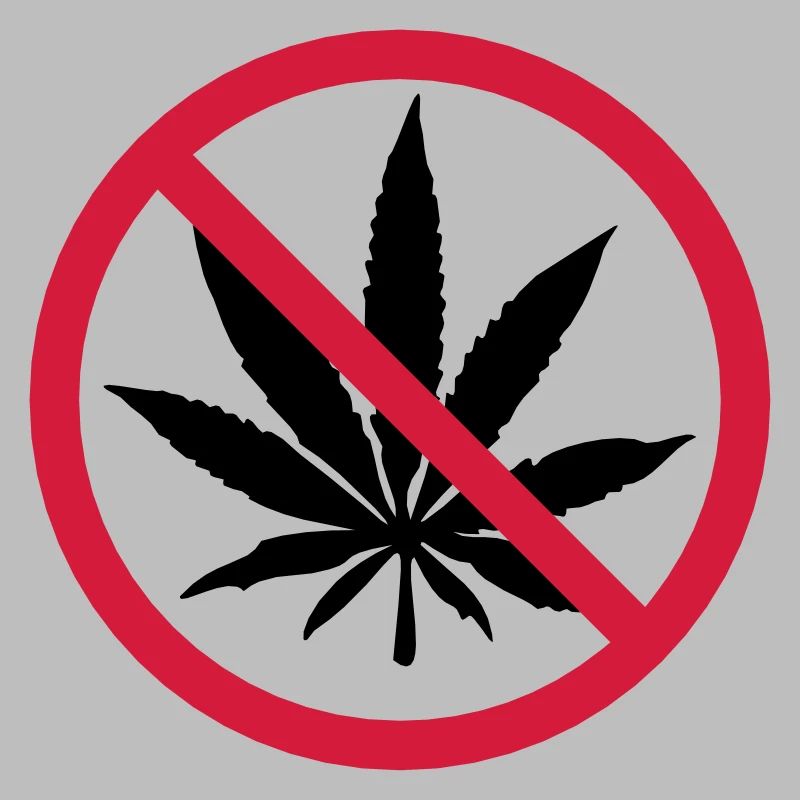 Weed Verboten Schild