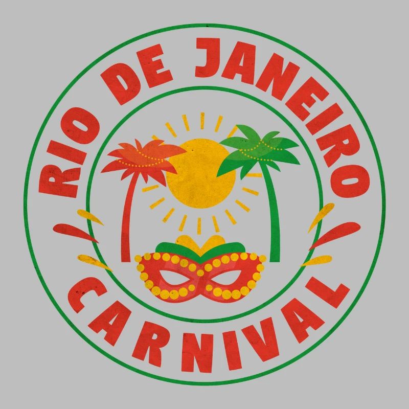 Logo du masque solaire du Carnaval de Rio