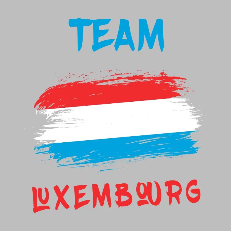 Drapeaux de l'équipe du Luxembourg