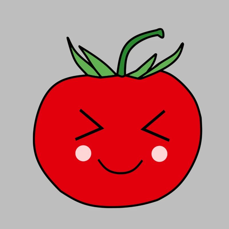 Cute Tomato Face Design Gift