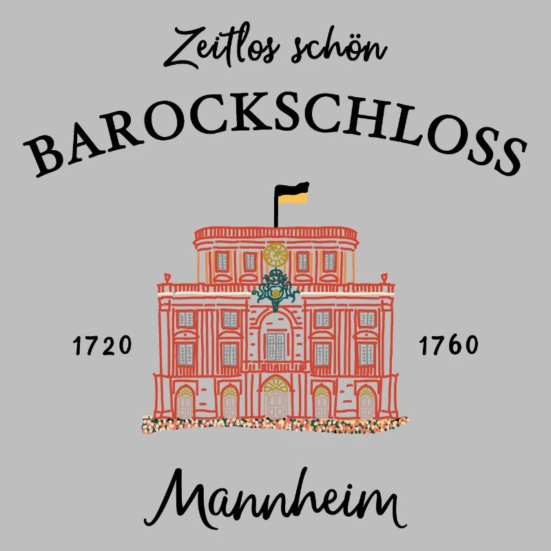 Mannheim, palais baroque emblématique, période de construction