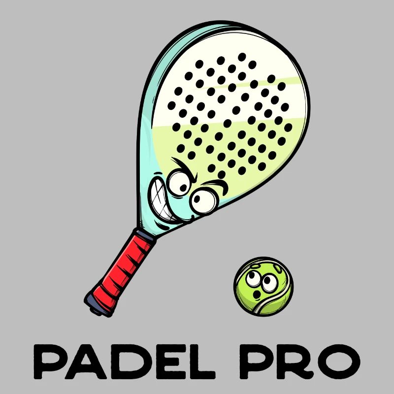 Rückschlag Statement Schläger Ball Statement Padel