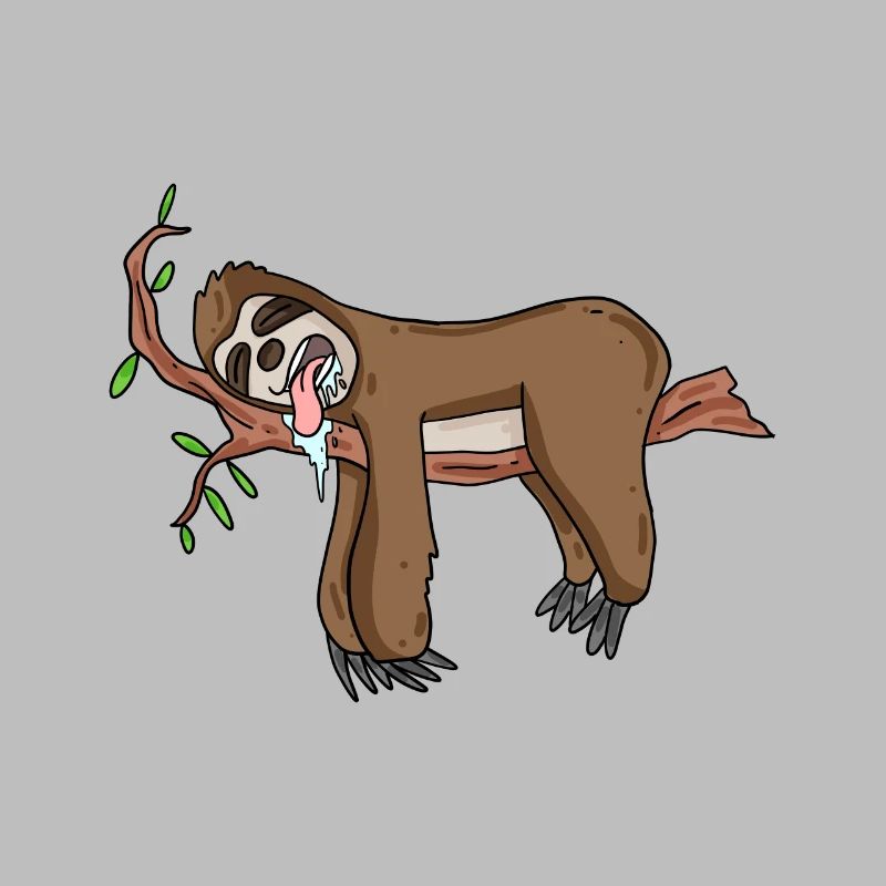 Sleeping sloth