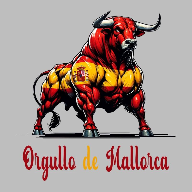 The pride Mallorca flag design