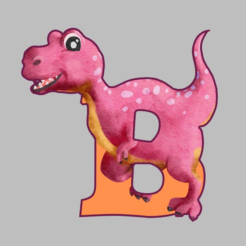 B - DINOSAUR, customizable