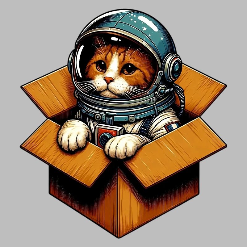 Astronaut Katze