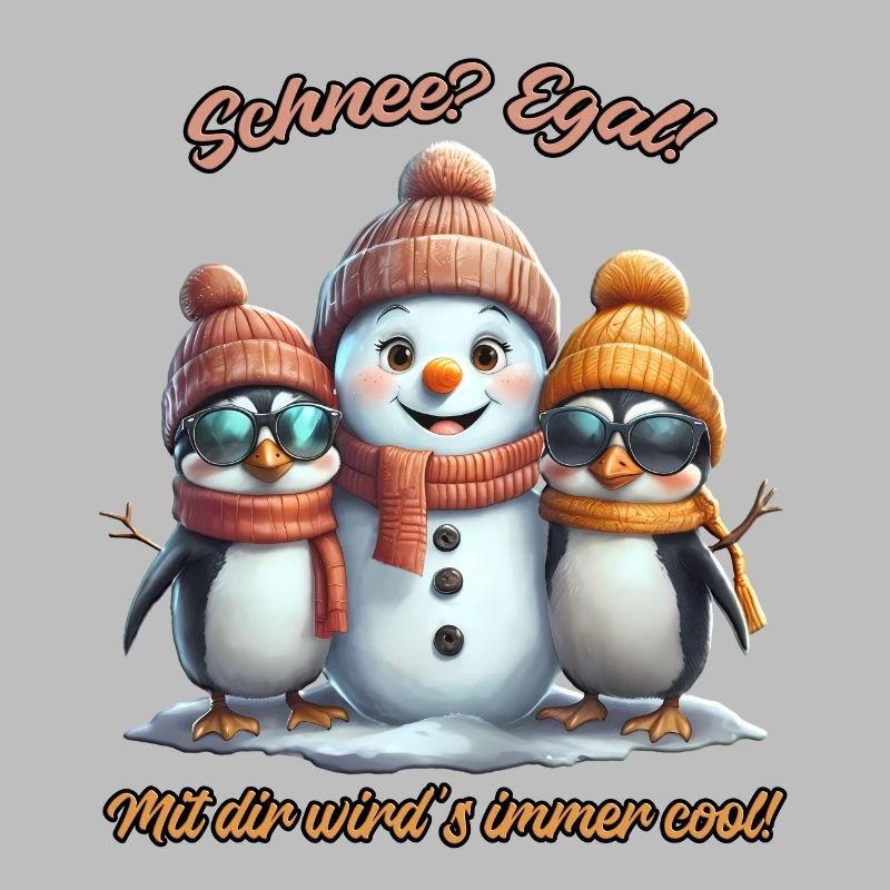 Schnee? Egal! Winterspaß mit Freunden